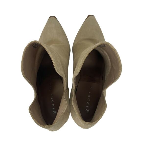 Gianni Bini Huttsen Suede Stacked Heel Booties Women’s 10M - Picture 6 of 11